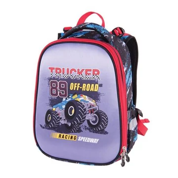 Hátizsák, anatómiai, PULSE "Anatomic Cube Off-Road", fekete-piros Hátizsák, anatómiai, PULSE "Anatomic Cube Off-Road", fekete-piros