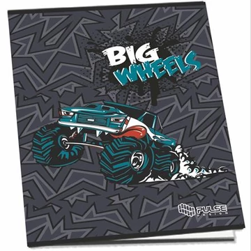 Füzet, tűzött, A5, kockás, 52 lap, PULSE "Boys" Füzet, tűzött, A5, kockás, 52 lap, PULSE "Boys"