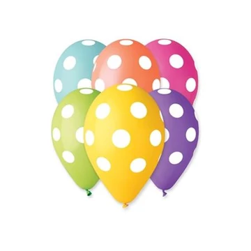 Léggömb, 30 cm, teli pöttyös Léggömb, 30 cm, teli pöttyös