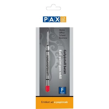 Golyóstollbetét, 0,8 mm, PAX, piros