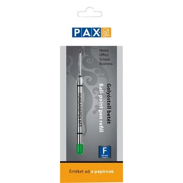 Golyóstollbetét, 0,8 mm, PAX, zöld