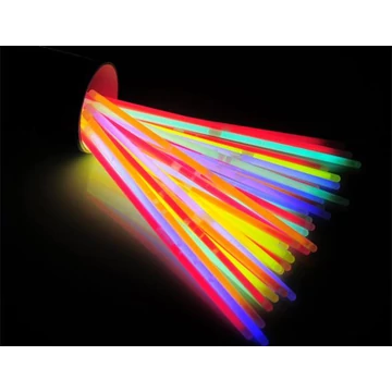 Karkötő, sötétben világító, műanyag, 100 db, vegyes színek Karkötő, sötétben világító, műanyag, 100 db, vegyes színek