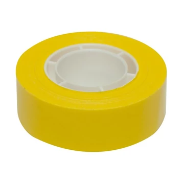 Ragasztószalag, 19 mm x 33 m, APLI, sárga Ragasztószalag, 19 mm x 33 m, APLI, sárga
