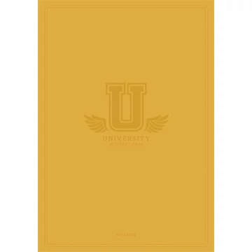 Füzet, tűzött, A4, kockás, 60 lap, SHKOLYARYK "University International", vegyes