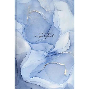 Jegyzetfüzet, B5, vonalas, 80 lap, keményfedeles, SHKOLYARYK "Imperfectly perfect", kék Jegyzetfüzet, B5, vonalas, 80 lap, keményfedeles, SHKOLYARYK "Imperfectly perfect", kék