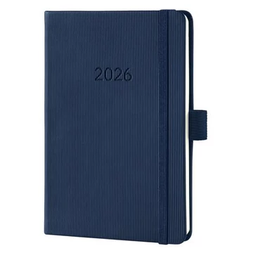 Naptár, A6, heti, 2026, kemény borító, SIGEL "Conceptum", éjkék Naptár, A6, heti, 2026, kemény borító, SIGEL "Conceptum", éjkék