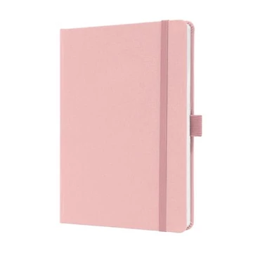 Jegyzetfüzet, exkluzív, A5, vonalas, 96 lap, keményfedeles, SIGEL "Jolie", világos rózsaszín Jegyzetfüzet, exkluzív, A5, vonalas, 96 lap, keményfedeles, SIGEL "Jolie", világos rózsaszín