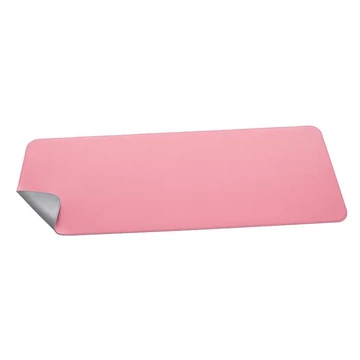 Könyökalátét, 800x300 mm, kétoldalas, SIGEL, rózsaszín-ezüst