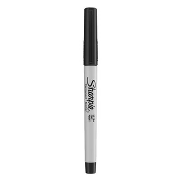 Alkoholos marker, 0,5 mm, kúpos, SHARPIE "Ultra Fine Point", fekete Alkoholos marker, 0,5 mm, kúpos, SHARPIE "Ultra Fine Point", fekete
