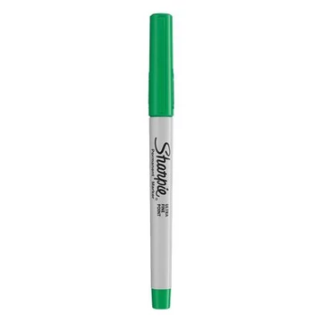 Alkoholos marker, 0,5 mm, kúpos, SHARPIE "Ultra Fine Point", zöld Alkoholos marker, 0,5 mm, kúpos, SHARPIE "Ultra Fine Point", zöld