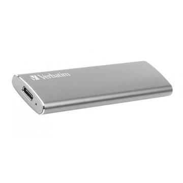SSD (külső memória), 240 GB, USB 3.2 Gen2, VERBATIM "Vx500", szürke SSD (külső memória), 240 GB, USB 3.2 Gen2, VERBATIM "Vx500", szürke