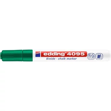 Krétamarker, 2-3 mm, kúpos, EDDING "4095", zöld