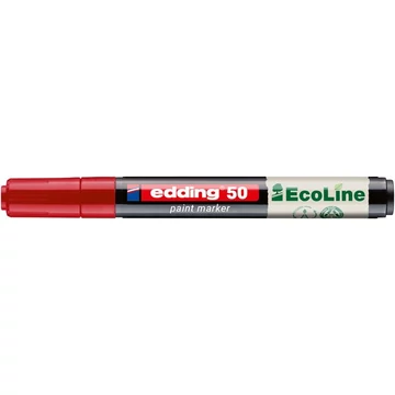 Lakkmarker, 2-3 mm, EDDING "50", piros Lakkmarker, 2-3 mm, EDDING "50", piros