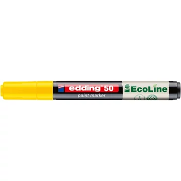 Lakkmarker, 2-3 mm, EDDING "50", sárga Lakkmarker, 2-3 mm, EDDING "50", sárga