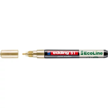 Lakkmarker, 1-2 mm, EDDING "51", arany Lakkmarker, 1-2 mm, EDDING "51", arany