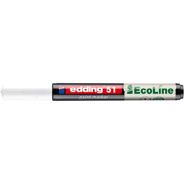 Lakkmarker, 1-2 mm, EDDING "51", fehér Lakkmarker, 1-2 mm, EDDING "51", fehér