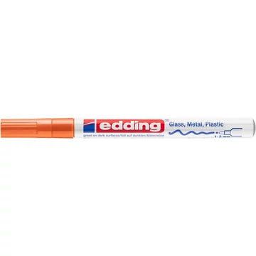 Lakkmarker, 1-2 mm, EDDING "751", narancssárga Lakkmarker, 1-2 mm, EDDING "751", narancssárga