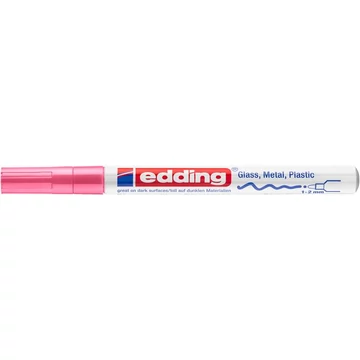 Lakkmarker, 1-2 mm, EDDING "751", rózsaszín Lakkmarker, 1-2 mm, EDDING "751", rózsaszín