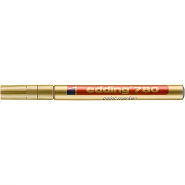 Lakkmarker, 0,8 mm, EDDING "780", arany
