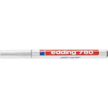 Lakkmarker, 0,8 mm, EDDING "780", fehér Lakkmarker, 0,8 mm, EDDING "780", fehér