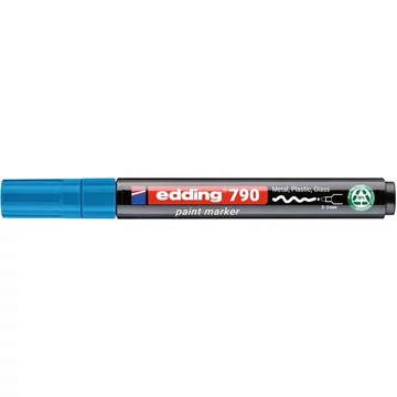 Lakkmarker, 2-3 mm, PCR, EDDING "790", világoskék