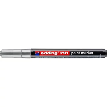 Lakkmarker, 1-2 mm, EDDING "791", ezüst