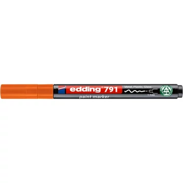 Lakkmarker, 1-2 mm, PCR, EDDING "791", narancs