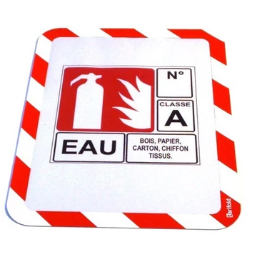 Infokeret, öntapadós háttal, A4, DJOIS "Magneto Safety", piros-fehér Infokeret, öntapadós háttal, A4, DJOIS "Magneto Safety", piros-fehér