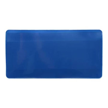 Logisztikai zseb, mágneses, 160×80 mm, PVC, DJOIS, kék Logisztikai zseb, mágneses, 160×80 mm, PVC, DJOIS, kék