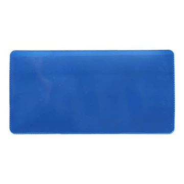 Logisztikai zseb, öntapadó, 160×80 mm, PVC, DJOIS, kék Logisztikai zseb, öntapadó, 160×80 mm, PVC, DJOIS, kék
