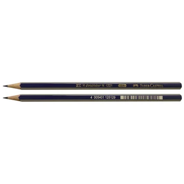 Grafitceruza, 2H, hatszögletű, FABER-CASTELL "Goldfaber"