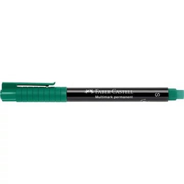 Alkoholos marker, OHP, 0,4 mm, FABER-CASTELL "Multimark 1523", zöld Alkoholos marker, OHP, 0,4 mm, FABER-CASTELL "Multimark 1523", zöld