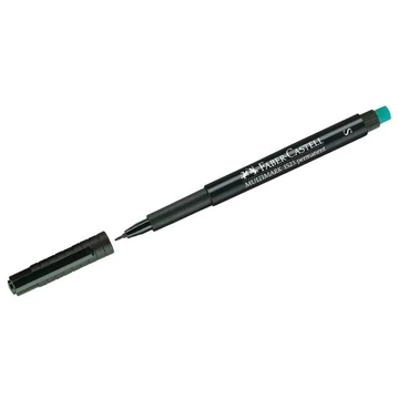 Alkoholos marker, OHP, 0,4 mm, FABER-CASTELL "Multimark 1523", fekete Alkoholos marker, OHP, 0,4 mm, FABER-CASTELL "Multimark 1523", fekete