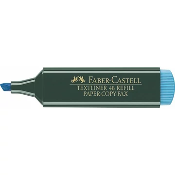 Szövegkiemelő, 1-5 mm, FABER-CASTELL, "Textliner 48", kék