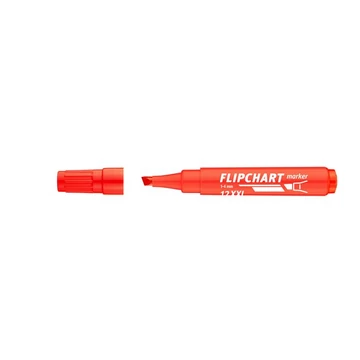 Flipchart marker, 1-4 mm, vágott, ICO "Artip 12 XXL", piros Flipchart marker, 1-4 mm, vágott, ICO "Artip 12 XXL", piros