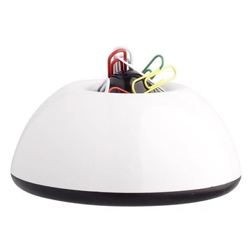 Gemkapocstartó, mágneses, ICO "Lux", fehér Gemkapocstartó, mágneses, ICO "Lux", fehér