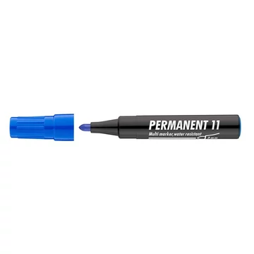 Alkoholos marker, 1-3 mm, kúpos, ICO "Permanent 11", kék Alkoholos marker, 1-3 mm, kúpos, ICO "Permanent 11", kék