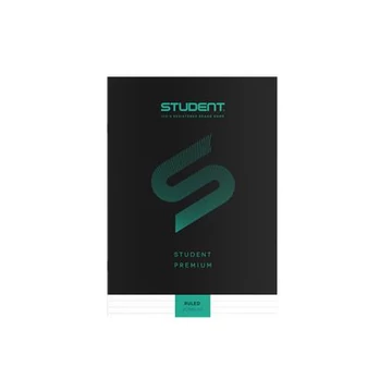 Füzet, tűzött, A4, vonalas, 32 lap, ICO "Student Premium", fekete Füzet, tűzött, A4, vonalas, 32 lap, ICO "Student Premium", fekete