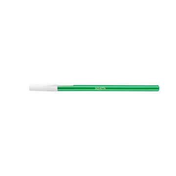 Golyóstoll, 0,7 mm, kupakos, ICO "Signetta", zöld, 50 db/csomag