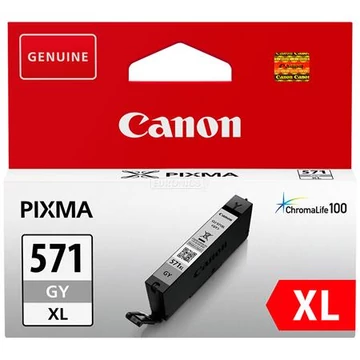CLI-571GXL Tintapatron Pixma MG5750, 6850, 7750 nyomtatókhoz, CANON, szürke, 11ml CLI-571GXL Tintapatron Pixma MG5750, 6850, 7750 nyomtatókhoz, CANON, szürke, 11ml