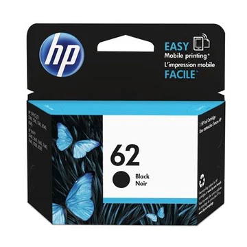 C2P04AE Tintapatron ENVY 5640, 7640, 5740 nyomtatókhoz, HP 62 fekete, 4ml