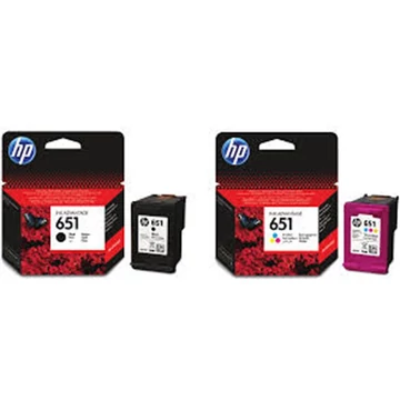 C2P11AE Tintapatron Deskjet Ink Advantage 5575 nyomtatóhoz, HP 651, színes, 300 oldal C2P11AE Tintapatron Deskjet Ink Advantage 5575 nyomtatóhoz, HP 651, színes, 300 oldal