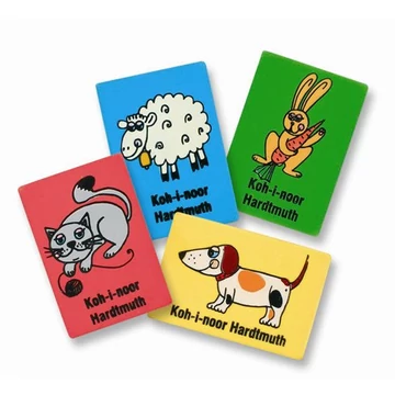 Radír, KOH-I-NOOR "Háziállatok", vegyes szín Radír, KOH-I-NOOR "Háziállatok", vegyes szín