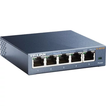 Switch, 5 port, 10/100/1000Mbps, TP-LINK "TL-SG105" Switch, 5 port, 10/100/1000Mbps, TP-LINK "TL-SG105"
