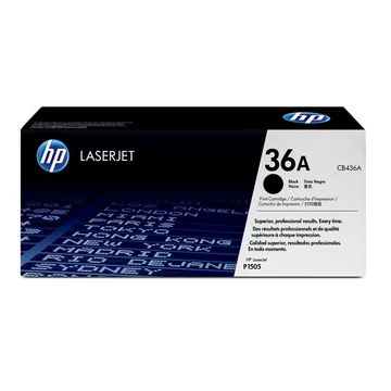 CB436A Lézertoner LaserJet P1505, 1505n, M1522 nyomtatókhoz, HP 36A, fekete, 2k CB436A Lézertoner LaserJet P1505, 1505n, M1522 nyomtatókhoz, HP 36A, fekete, 2k