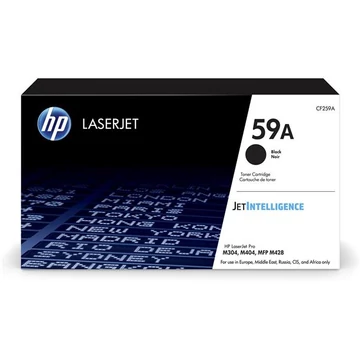 CF259A Lézertoner LaserJet Pro M404, MFP M428 nyomtatókhoz, HP 59A, fekete, 3k