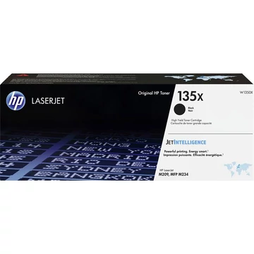 W1350X Lézertoner LaserJet M209, MFP M234 nyomtatókhoz, HP 135X, fekete, 2,4k W1350X Lézertoner LaserJet M209, MFP M234 nyomtatókhoz, HP 135X, fekete, 2,4k