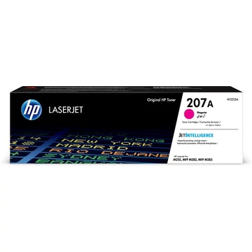 W2213A Lézertoner Color LaserJet Pro M182N, M183FW nyomtatókhoz, HP 207A, magenta, 1,25k