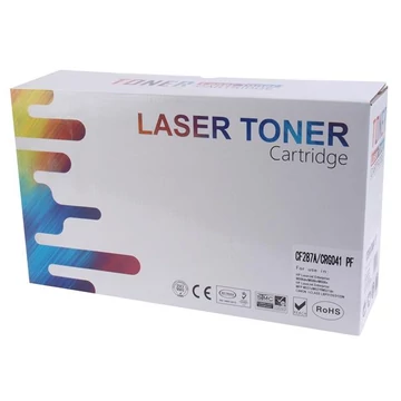 CF287A/CRG-041 Lézertoner, univerzális, TENDER, fekete, 9k
