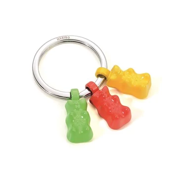 Kulcstartó, 3 charm dísszel, TROIKA "Haribo" Kulcstartó, 3 charm dísszel, TROIKA "Haribo"